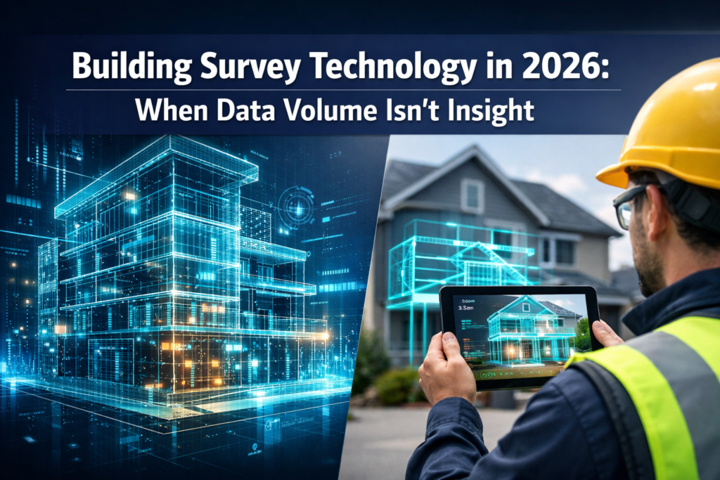 Building Survey Technology in 2026: When Data Volume Isn't Insight—Preparing Properties Upfront
