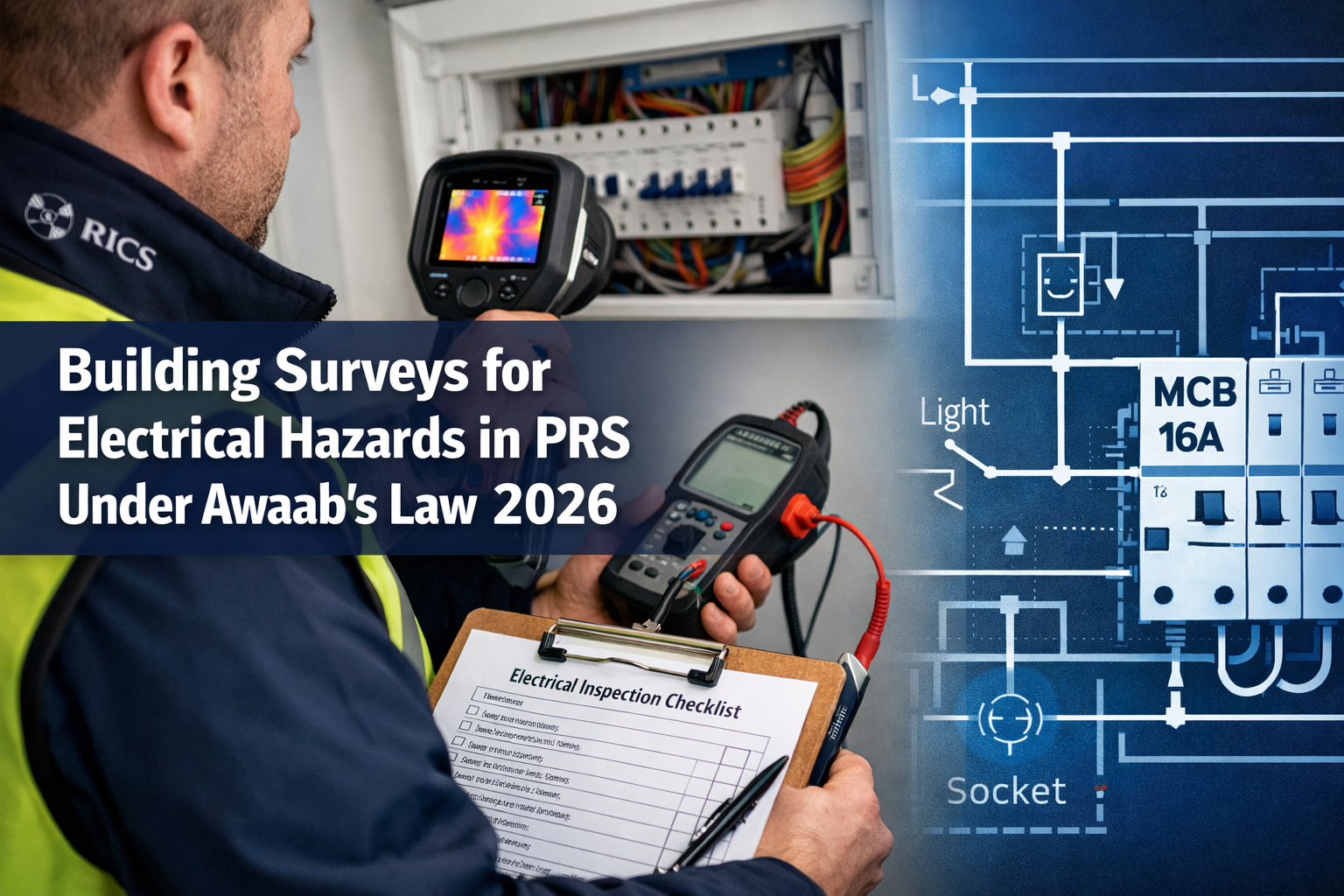 Building Surveys for Electrical Hazards in PRS Under Awaab's Law 2026: RICS Inspection Frameworks Post-Expansion