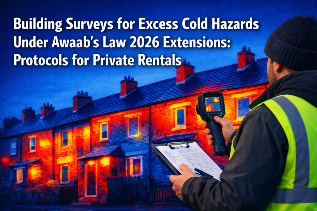 Building Surveys for Excess Cold Hazards Under Awaab’s Law 2026 Extensions: Protocols for Private Rentals