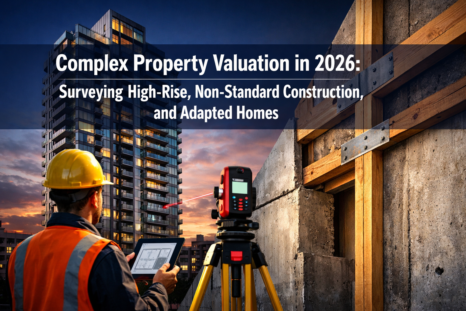 Complex Property Valuation in 2026: Surveying High-Rise, Non-Standard Construction, and Adapted Homes