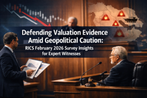 Defending Valuation Evidence Amid Geopolitical Caution: RICS February 2026 Survey Insights for Expert Witnesses