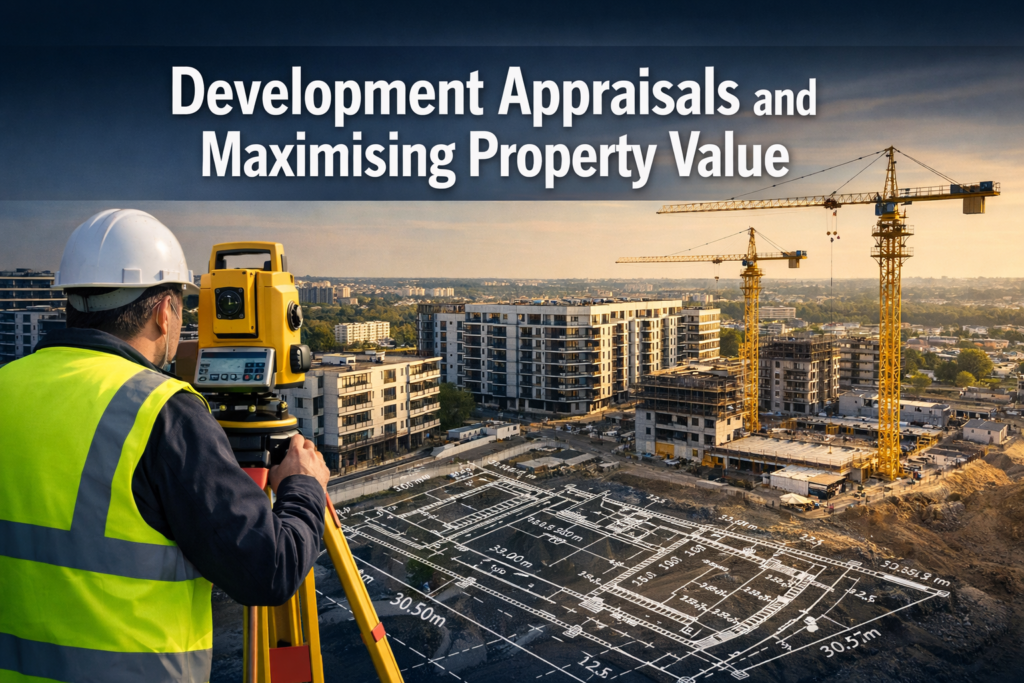 Development Appraisals and Maximising Property Value: Surveyor Strategies for Properties with Development Potential