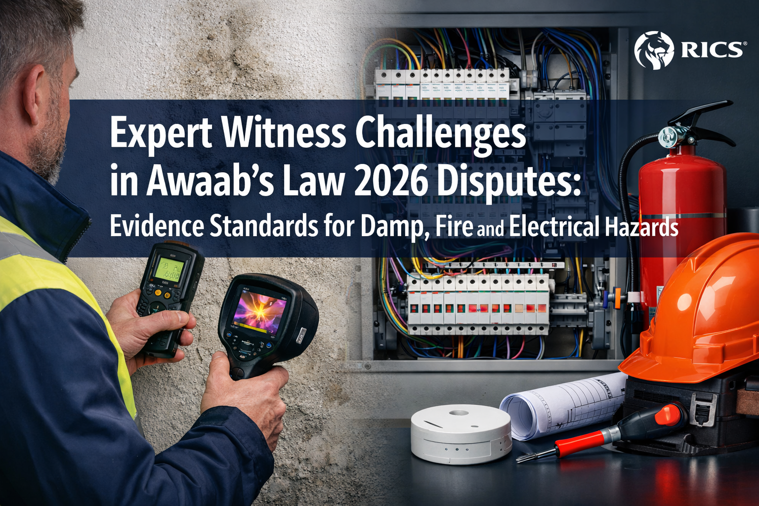 Expert Witness Challenges in Awaab’s Law 2026 Disputes: Evidence Standards for Damp, Fire and Electrical Hazards