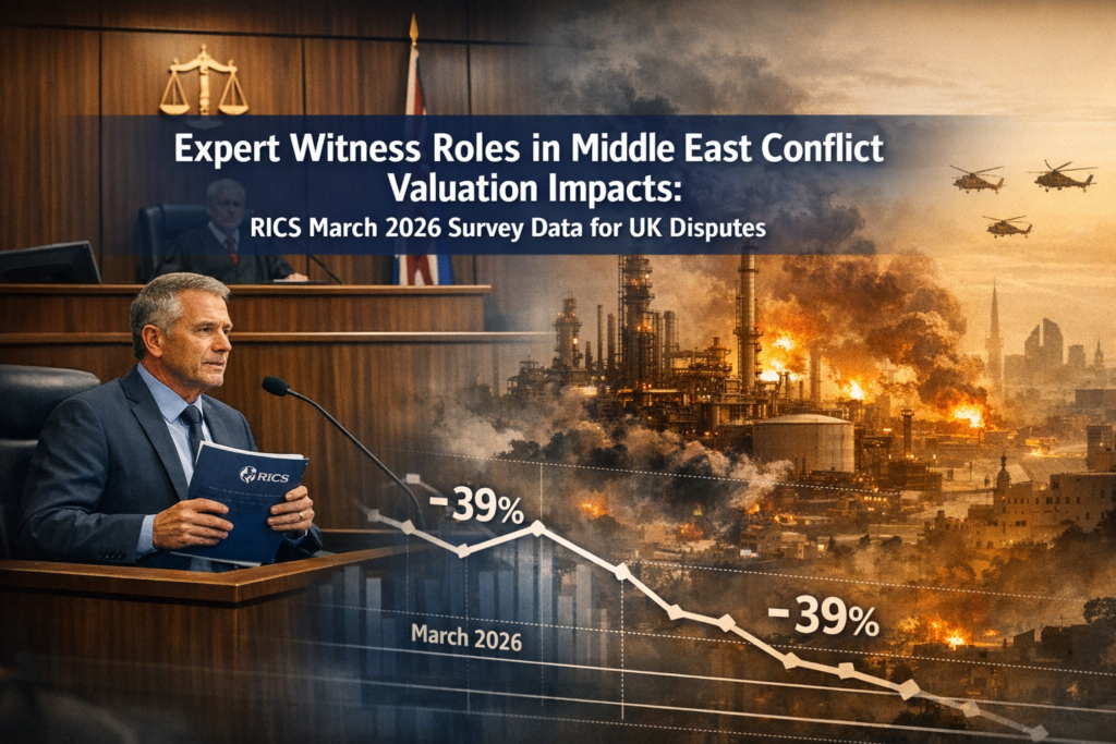 Expert Witness Roles in Middle East Conflict Valuation Impacts: RICS March 2026 Survey Data for UK Disputes