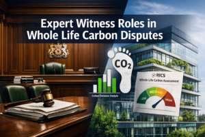 Expert Witness Roles in Whole Life Carbon Disputes: CPR Part 35 Evidence from RICS Assessments