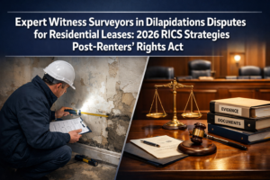 Expert Witness Surveyors in Dilapidations Disputes for Residential Leases: 2026 RICS Strategies Post-Renters’ Rights Act