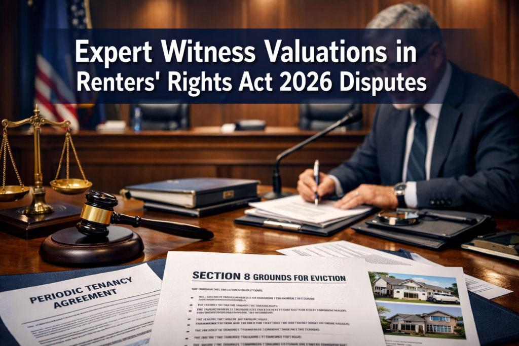 Expert Witness Valuations in Renters’ Rights Act 2026 Disputes: Evidence Strategies for Section 8 and Periodic Tenancy Challenges