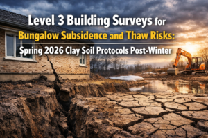 Level 3 Building Surveys for Bungalow Subsidence and Thaw Risks: Spring 2026 Clay Soil Protocols Post-Winter