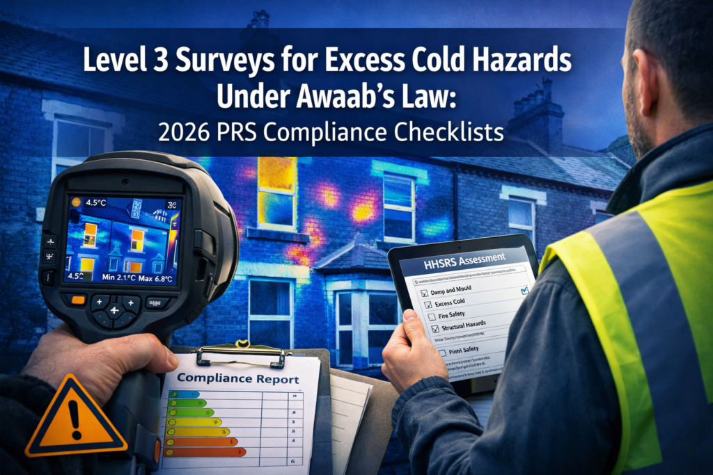 Level 3 Surveys for Excess Cold Hazards Under Awaab's Law: 2026 PRS Compliance Checklists