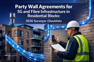 Party Wall Agreements for 5G and Fibre Infrastructure in Residential Blocks: 2026 Surveyor Checklists