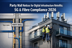 Party Wall Notices for Digital Infrastructure Retrofits: Surveying 5G and Fibre Compliance in 2026 Multi-Occupancy Buildings