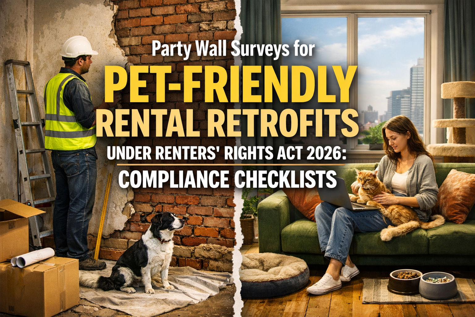 Party Wall Surveys for Pet-Friendly Rental Retrofits Under Renters' Rights Act 2026: Compliance Checklists