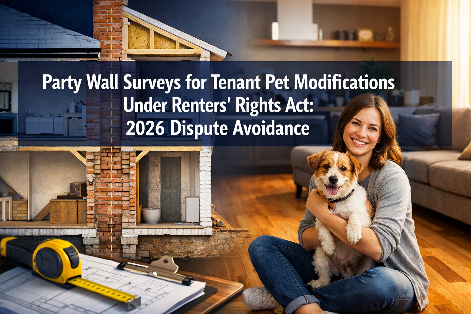 Party Wall Surveys for Tenant Pet Modifications Under Renters’ Rights Act: 2026 Dispute Avoidance