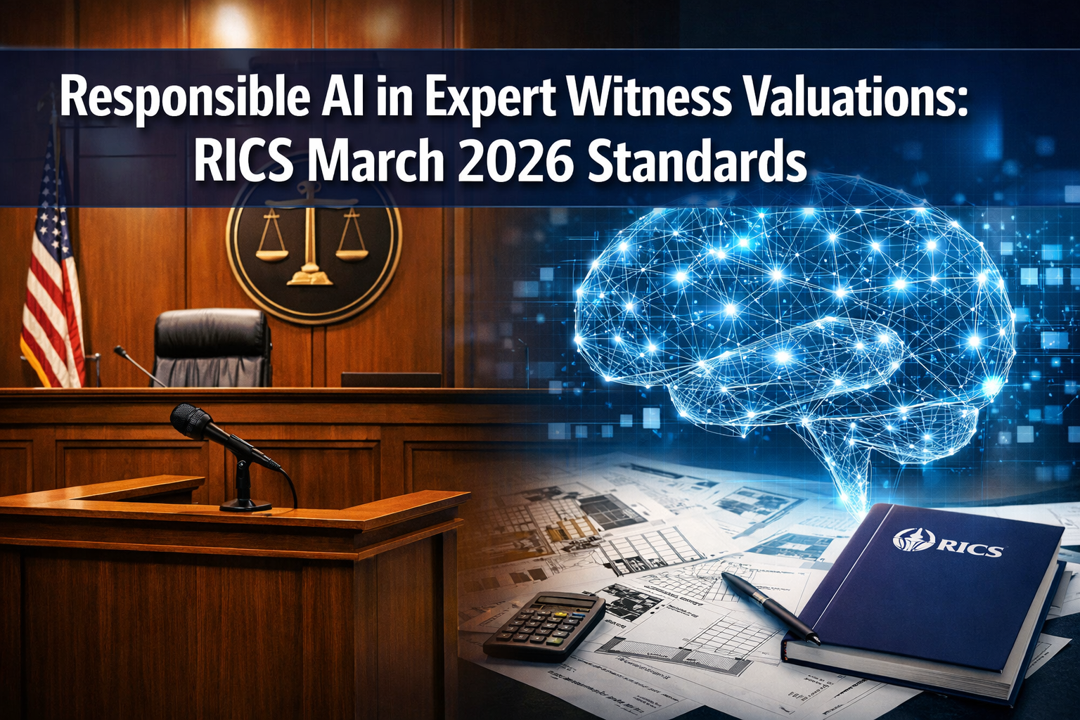 Responsible AI in Expert Witness Valuations: RICS March 2026 Standards for Courtroom Testimony