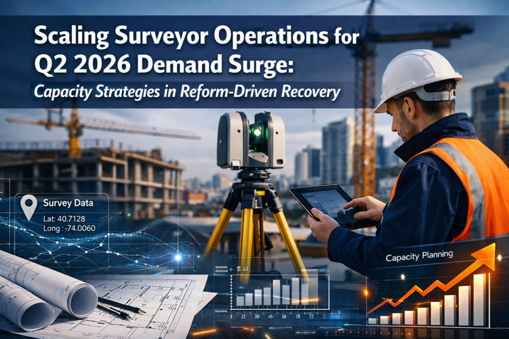 Scaling Surveyor Operations for Q2 2026 Demand Surge: Capacity Strategies in Reform-Driven Recovery