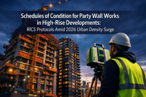 Schedules of Condition for Party Wall Works in High-Rise Developments: RICS Protocols Amid 2026 Urban Density Surge