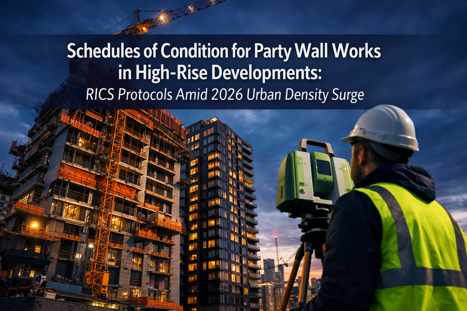 Schedules of Condition for Party Wall Works in High-Rise Developments: RICS Protocols Amid 2026 Urban Density Surge
