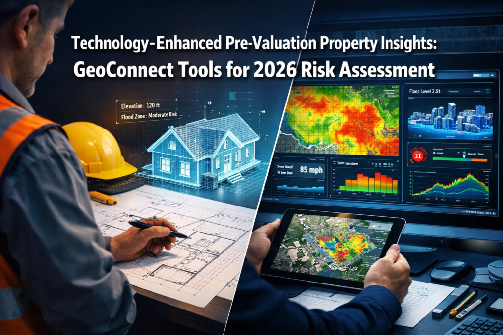 Technology-Enhanced Pre-Valuation Property Insights: GeoConnect Tools for 2026 Risk Assessment