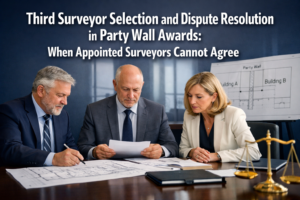 Third Surveyor Selection and Dispute Resolution in Party Wall Awards: When Appointed Surveyors Cannot Agree