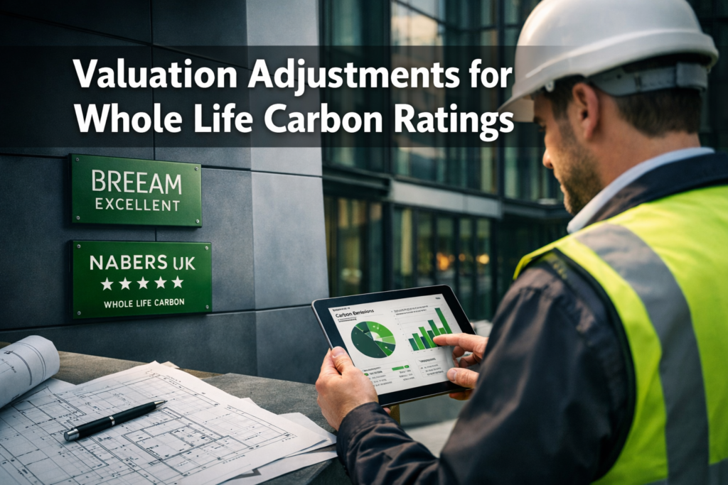 Valuation Adjustments for Whole Life Carbon Ratings: Surveyor Strategies Post-RICS 2026 Standards