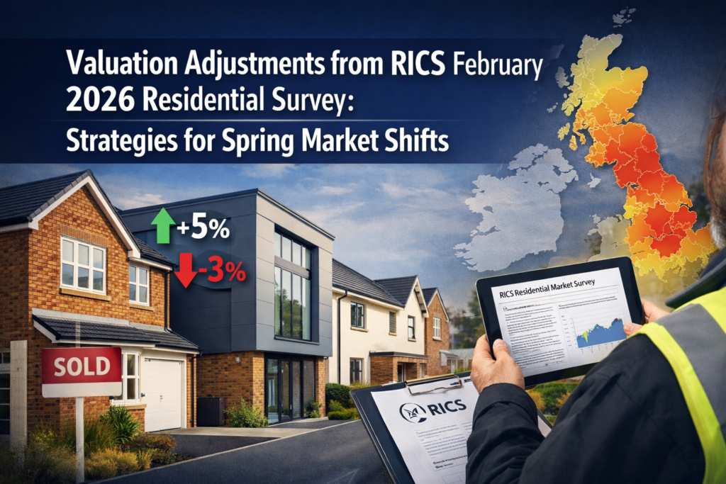 Valuation Adjustments from RICS February 2026 Residential Survey: Strategies for Spring Market Shifts