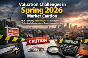 Valuation Challenges in Spring 2026 Market Caution: RICS February Data Insights for Surveyors Adjusting Valuations Amid Buyer Enquiry Decline