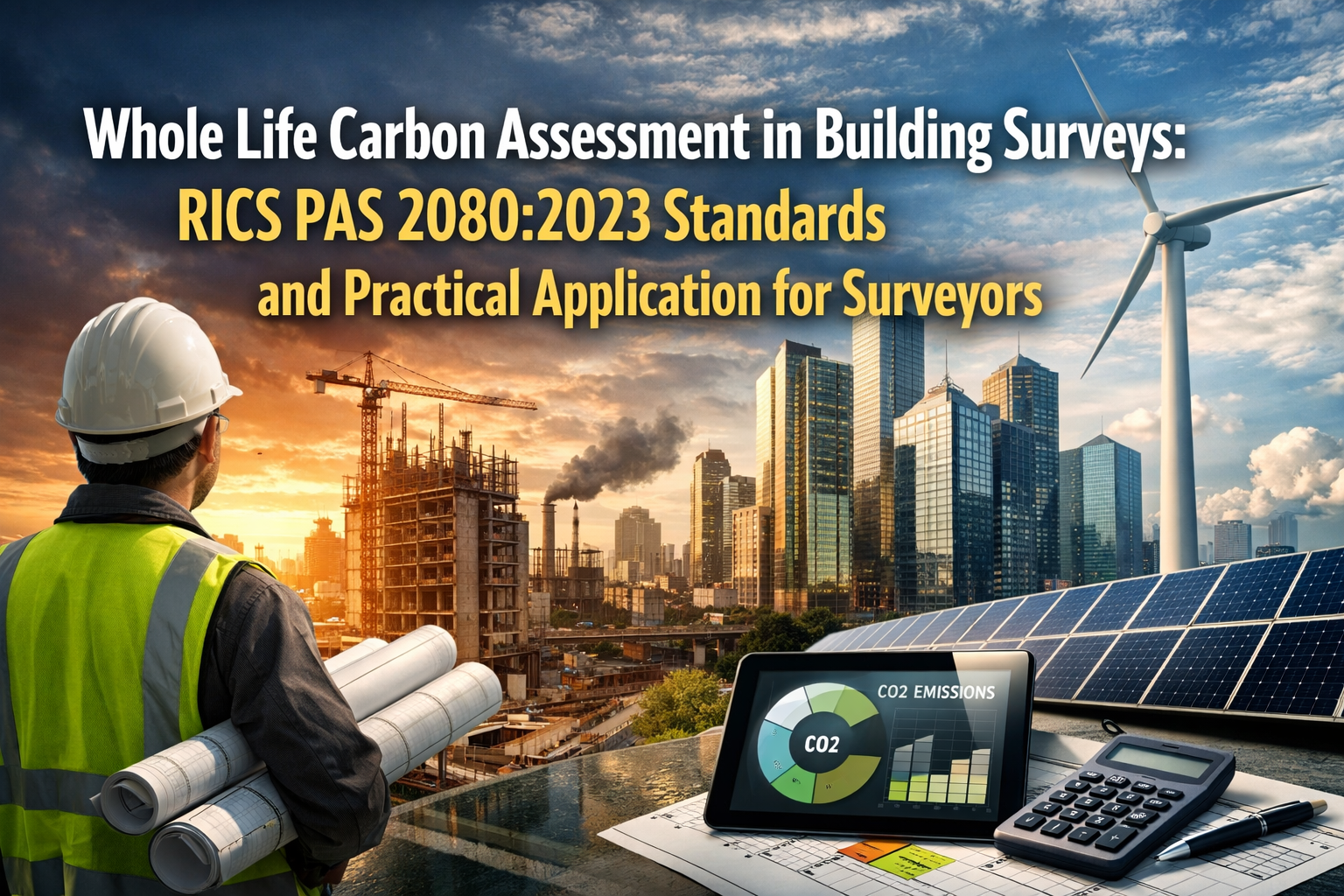 Whole Life Carbon Assessment in Building Surveys: RICS PAS 2080:2023 Standards and Practical Application for Surveyors