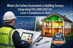 Whole Life Carbon Assessments in Building Surveys: Integrating PAS 2080:2023 for Level 3 Compliance in 2026