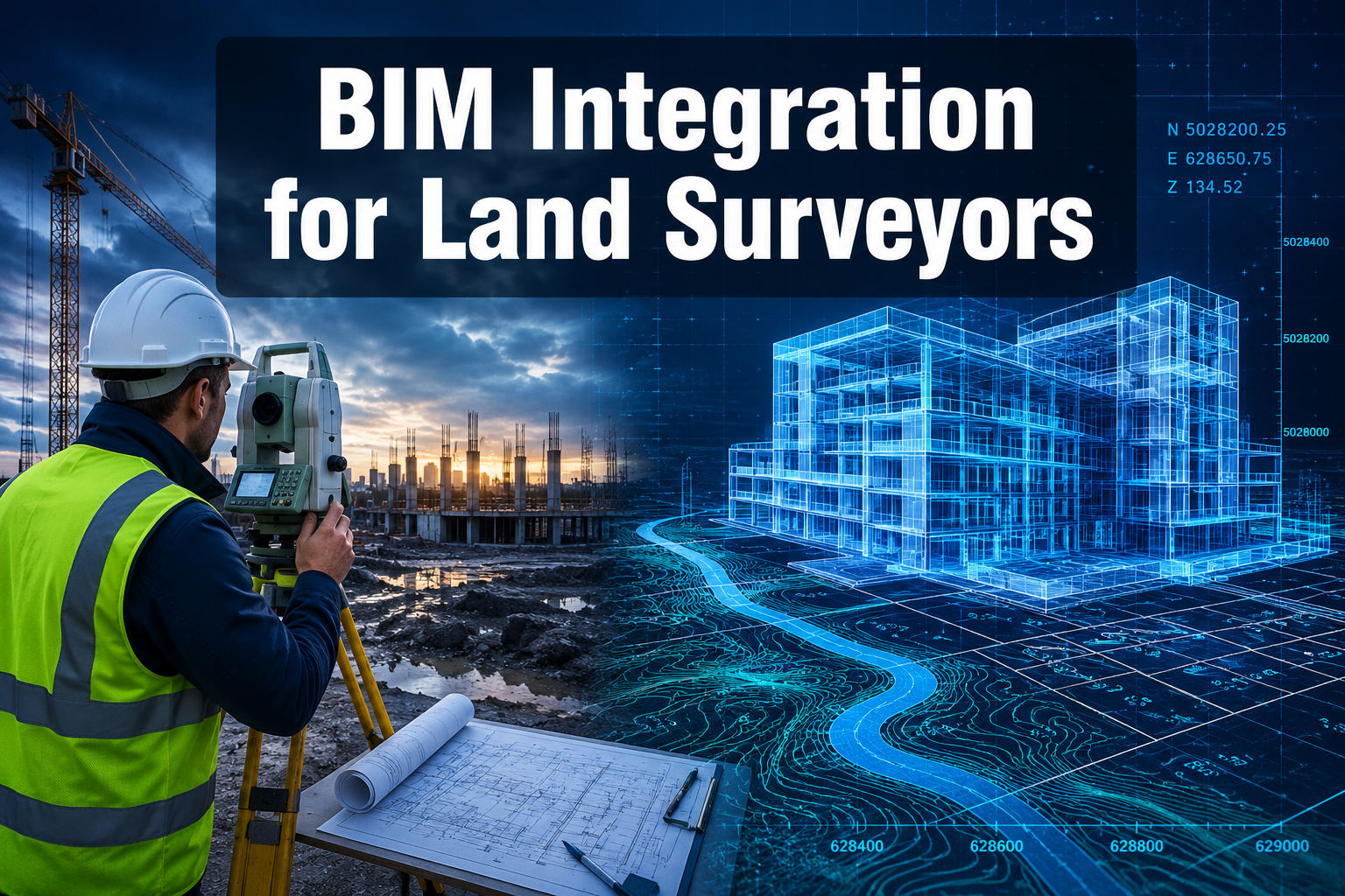 BIM Integration for Land Surveyors: Bridging Geospatial Data and Construction Planning