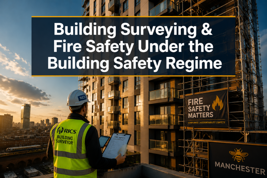 Building Surveying Under the Building Safety Regime: What Client Reports Now Need to Say About Fire and Structural Risk