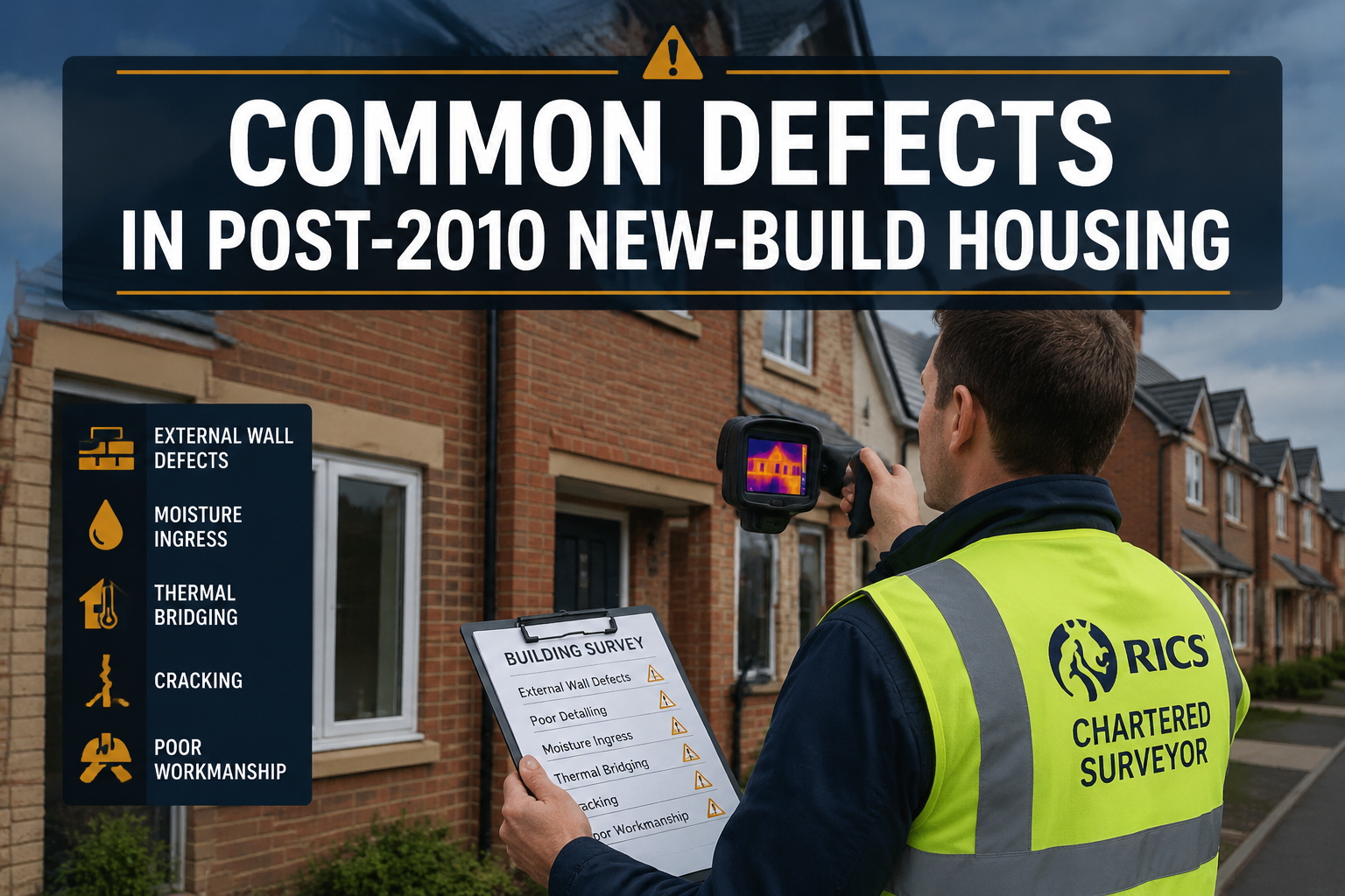 Common Defects in Post‑2010 New‑Build Housing: What a Thorough Building Survey Should Uncover Before the Warranty Runs Out