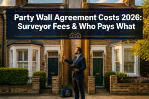 Cost Breakdown of Party Wall Agreements in 2026: Surveyor Fees, Who Pays What, and Budgeting for Disputes