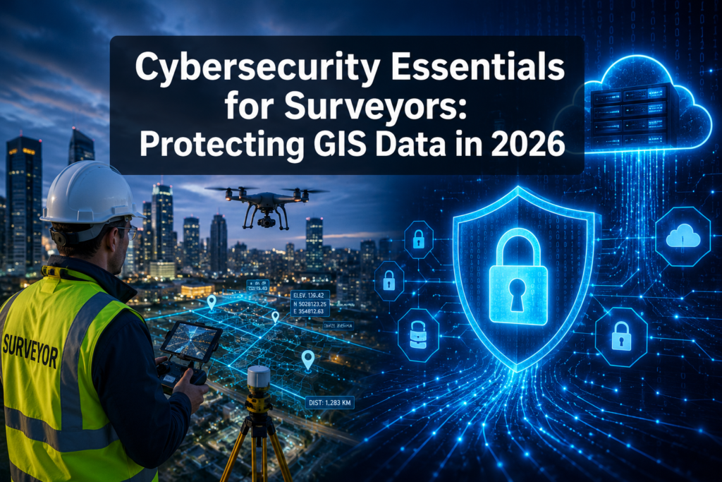 Cybersecurity Essentials for Surveyors: Protecting GIS Data and Cloud-Based Survey Deliverables in 2026