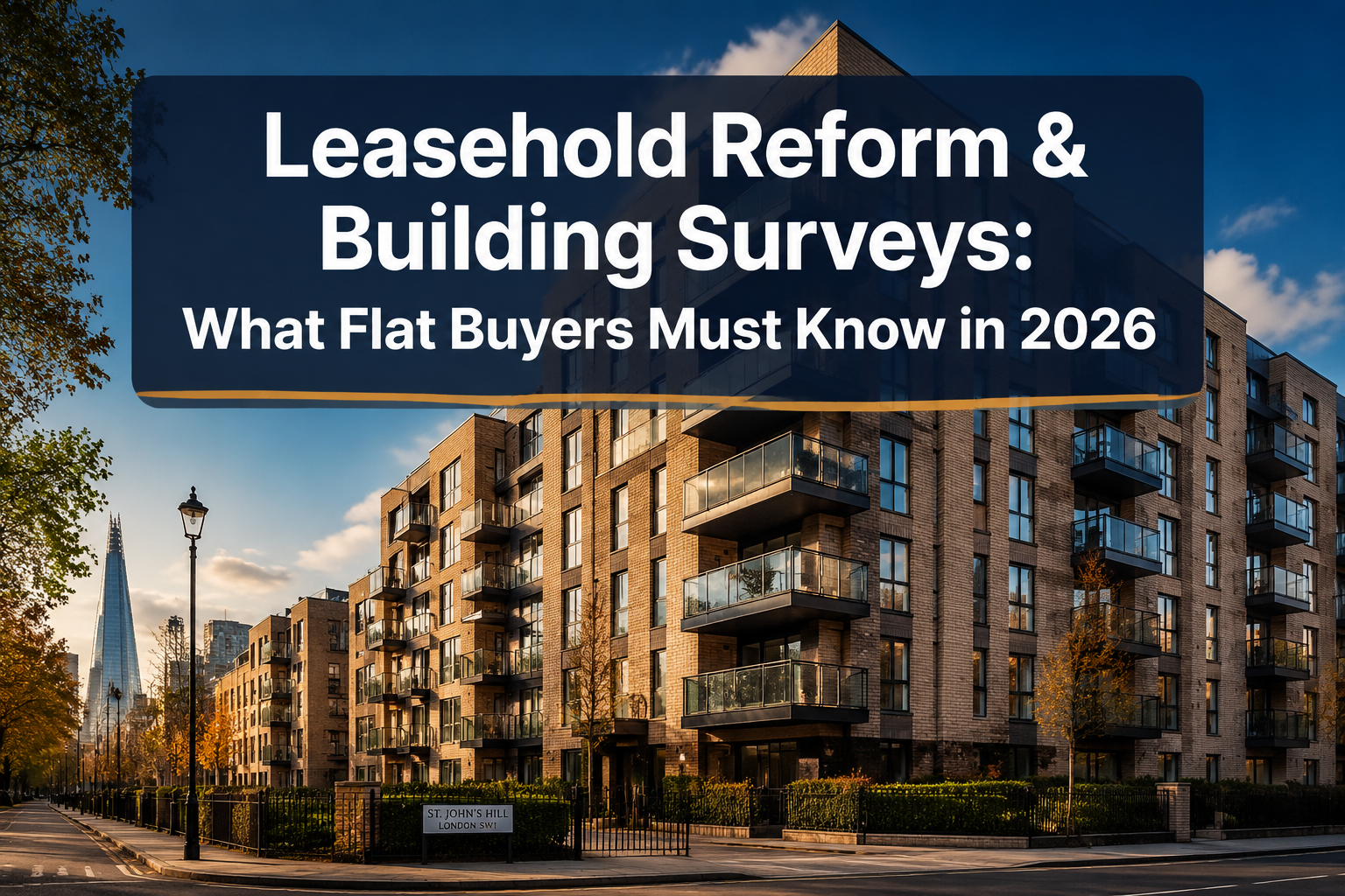 Leasehold Reform and Building Surveys: What Buyers Need from Surveyors Before Committing to a UK Flat