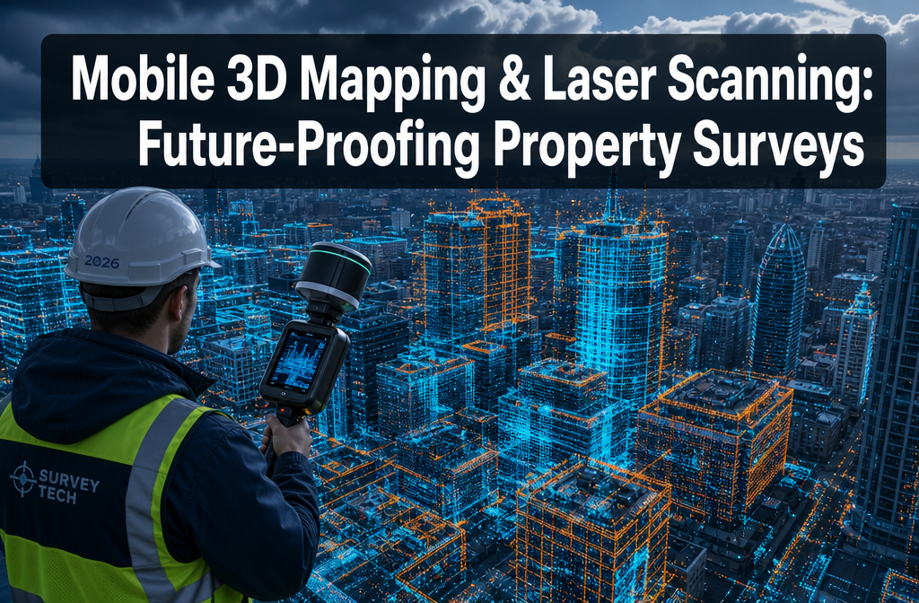 Mobile 3D Mapping and Laser Scanning: Future-Proofing Property Surveys