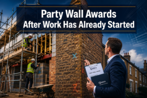 Party Wall Awards After Work Has Already Started: What Surveyors Can Still Do