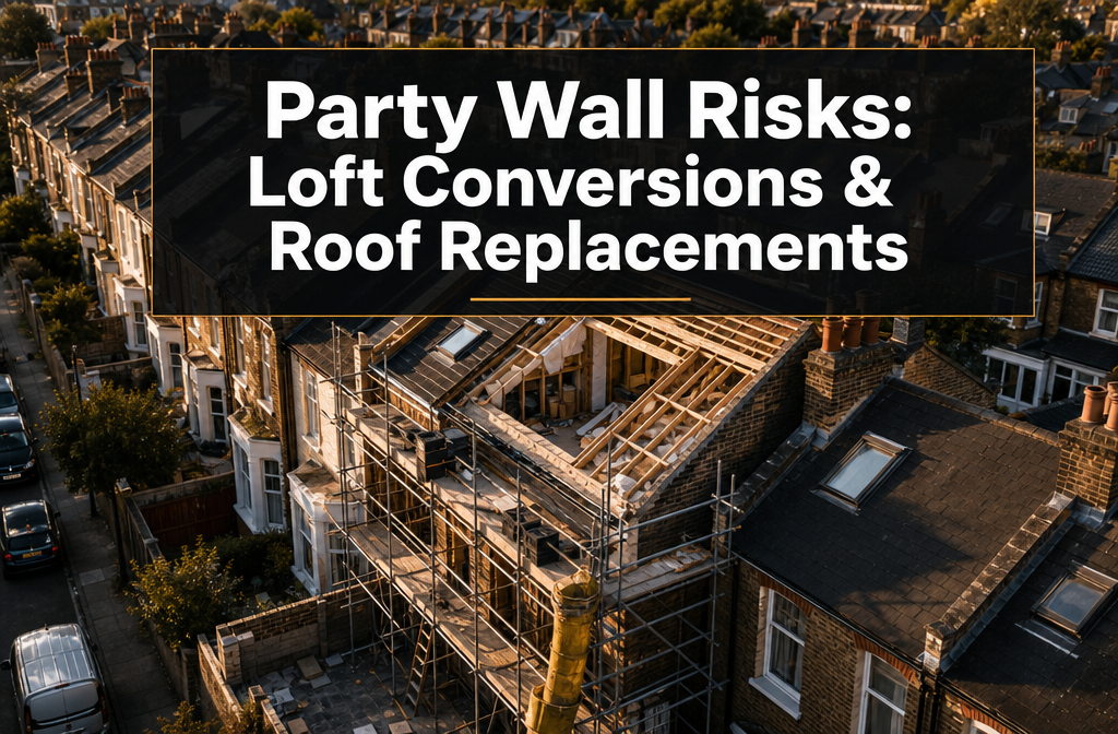 Party Wall Risks with Loft Conversions and Roof Replacements: What Homeowners Overlook Before Signing Builder Contracts