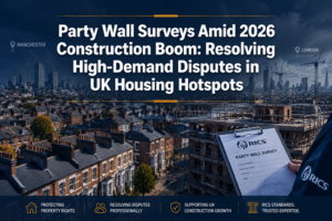 Party Wall Surveys Amid 2026 Construction Boom: Resolving High-Demand Disputes in UK Housing Hotspots