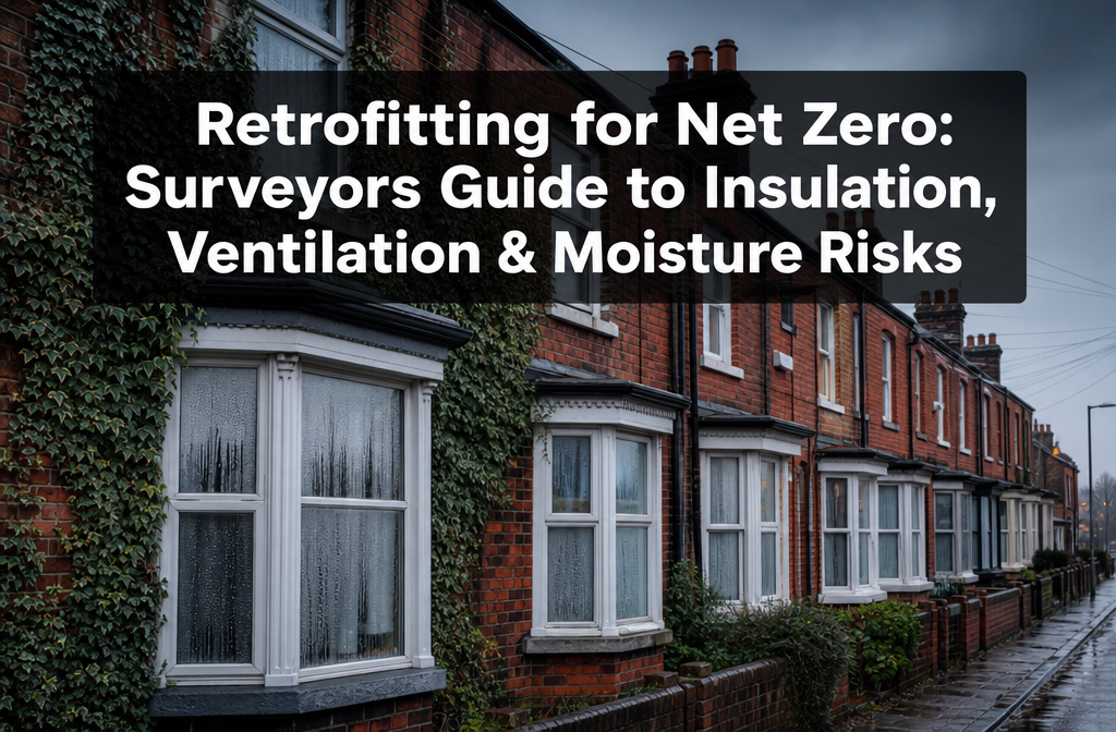 Retrofitting for Net Zero: How Building Surveyors Should Report on Insulation, Ventilation and Moisture Risks in Older UK Homes