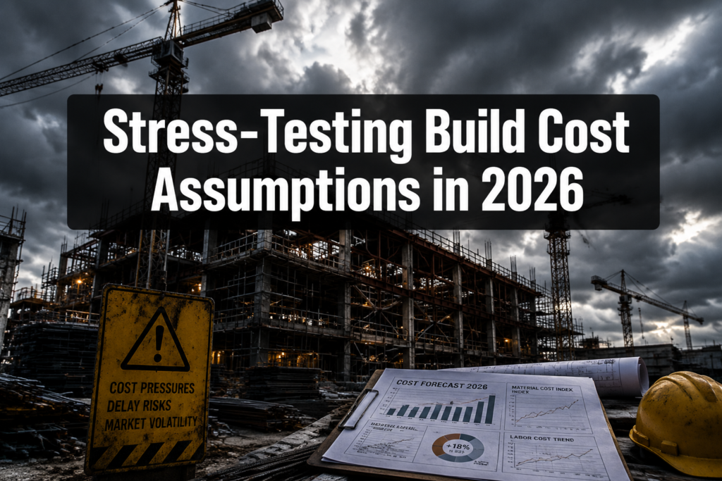 Rising Construction Costs and Contractor Failures: How Valuation Surveyors Should Stress‑Test Build Cost Assumptions in 2026