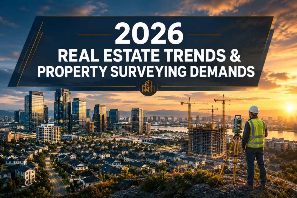 The Impact of 2026 Real Estate Trends on Property Surveying Demands