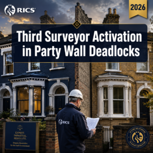 Third Surveyor Activation in Party Wall Deadlocks: RICS 8th Edition Protocols and Cost Recovery Tactics for 2026