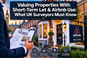 Valuing Properties With Short‑Term Let or Airbnb Use: What UK Surveyors Should Ask, Check and Report