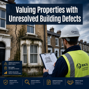 Valuing Properties with Unresolved Building Defects: How Surveyors Adjust for Risk, Repair, and Market Resistance
