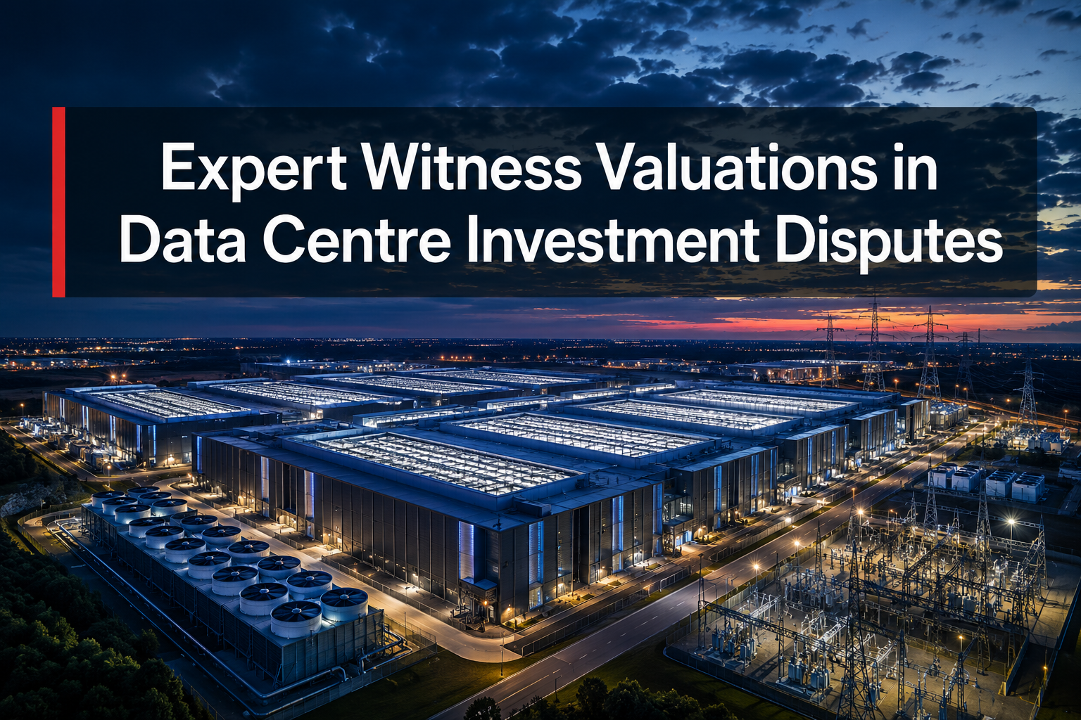 Expert Witness Valuations in Data Centre Investment Disputes: 2026 Market Evidence and RICS Standards