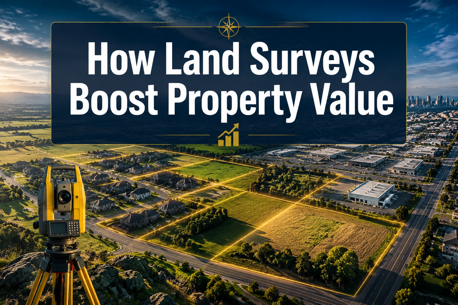 How Land Surveys Boost Property Value: Boundaries, Development Potential, and Market Edge