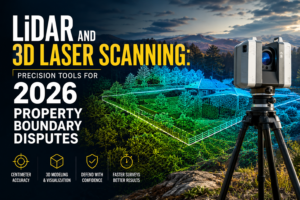 LiDAR and 3D Laser Scanning: Precision Tools for 2026 Property Boundary Disputes