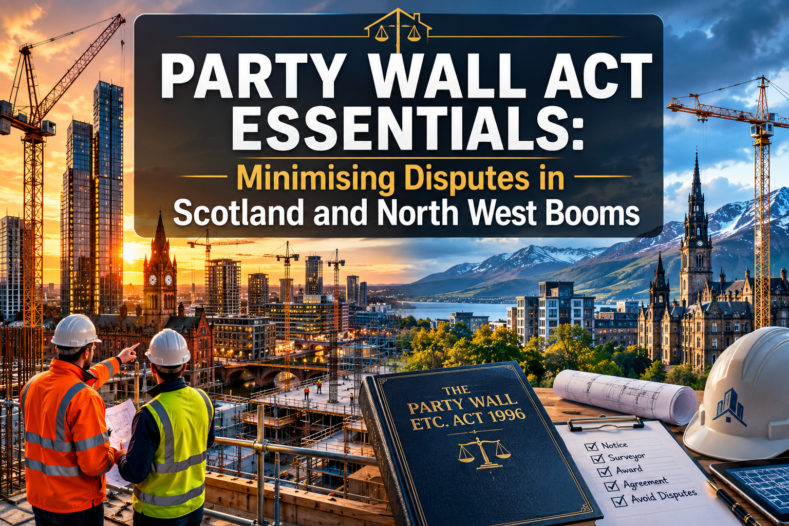 Party Wall Act Essentials for Northern Construction Uptick: Minimising Disputes in Scotland and North West Booms