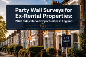 Party Wall Surveys for Ex-Rental Properties Entering the Sales Market: 2026 Opportunities in England