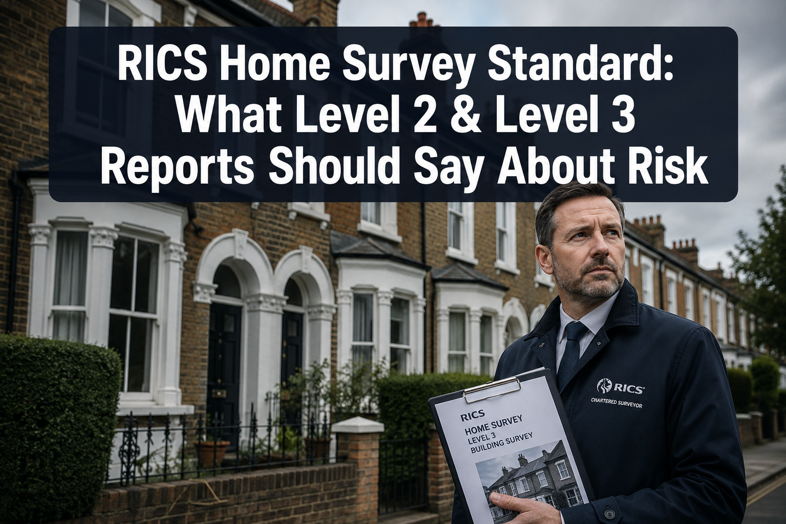 RICS Home Survey Standard in Practice: What Level 2 and Level 3 Reports Should Say About Risk